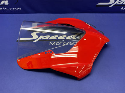 Ducati Front Nose Fairing W/Windscreen (Red) Panigale V2 20-25 OEM 48114251AB