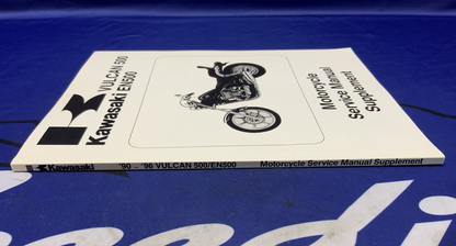 Kawasaki Vulcan 500 Service Manual 1990-1996 OEM 99924-1125-53