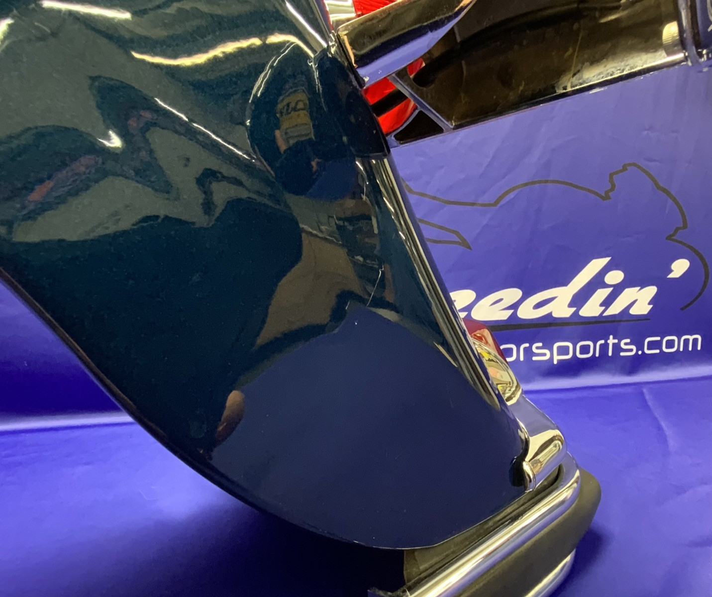 Harley Davidson Rear Fender (Luxury Blue) W/Lamps Electra Glide 97-03 59579-01XE