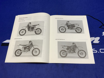 Kawasaki KX60/80/100 Motorcycle Service Manual 1988-1989 OEM 99924-1123-51