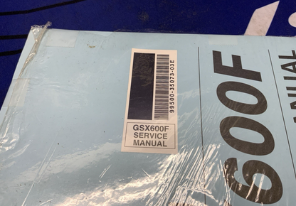 Suzuki GSX600F Katana Service Manual 1998-2003 OEM 99500-35073-03E