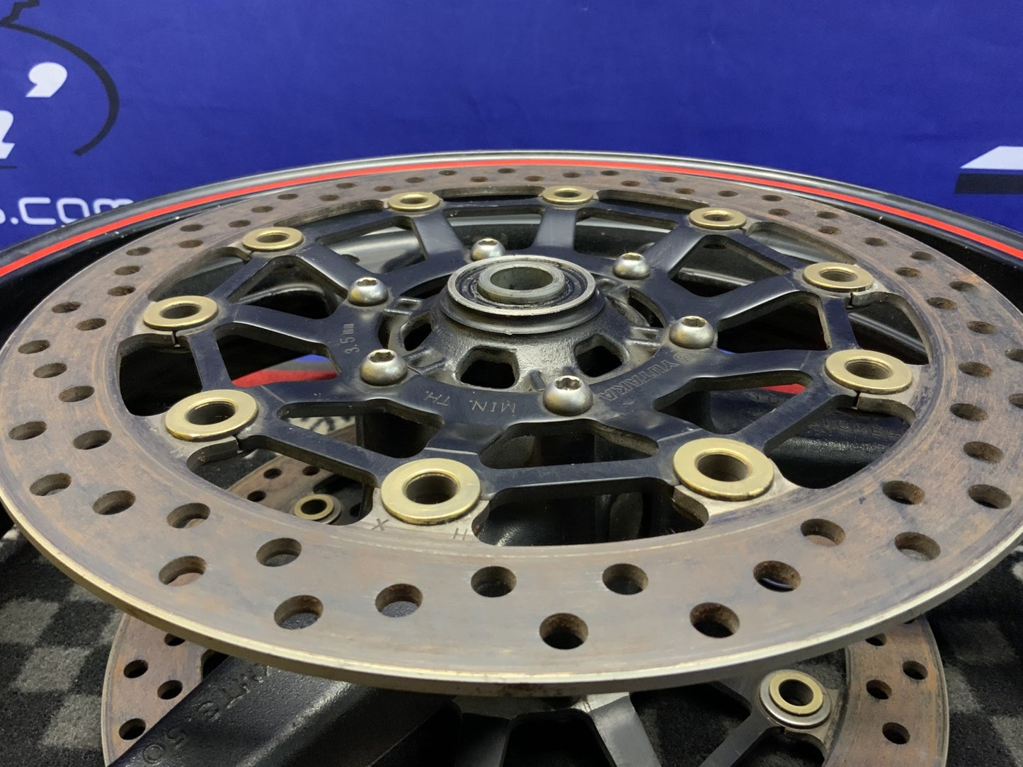 Honda Front Wheel W/ Rotors CBR 600RR 2007-2011 OEM 44650-MFJ-305ZA