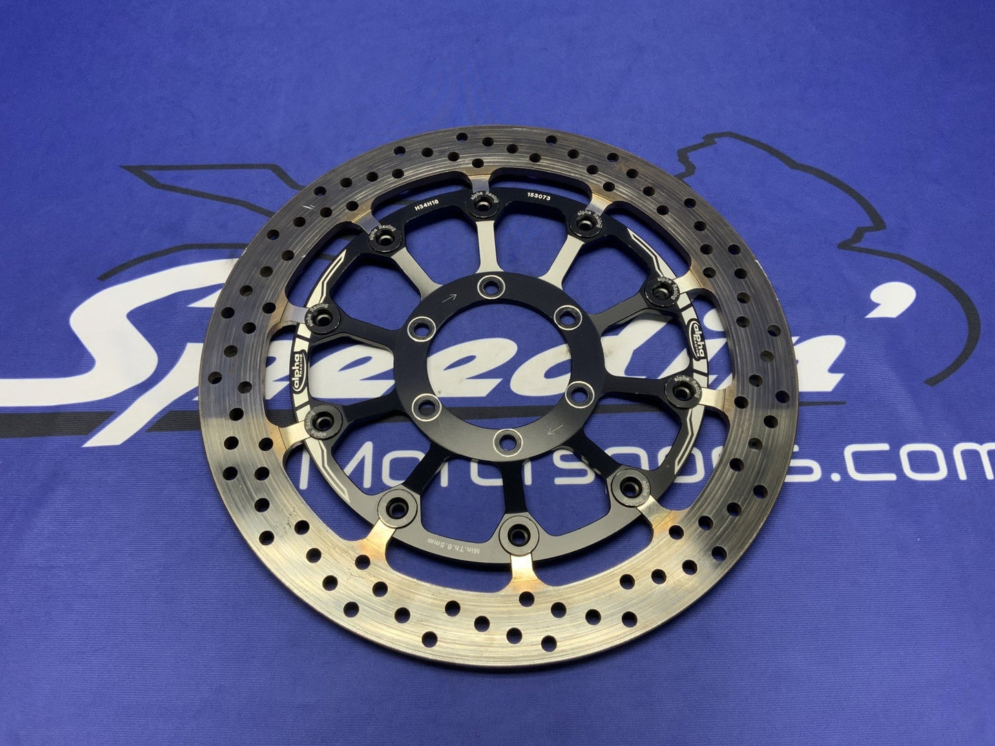 Alpha Racing 320x7mm EVO Brake Rotor Set BMW M1000RR 2021-2025 3411B303C02