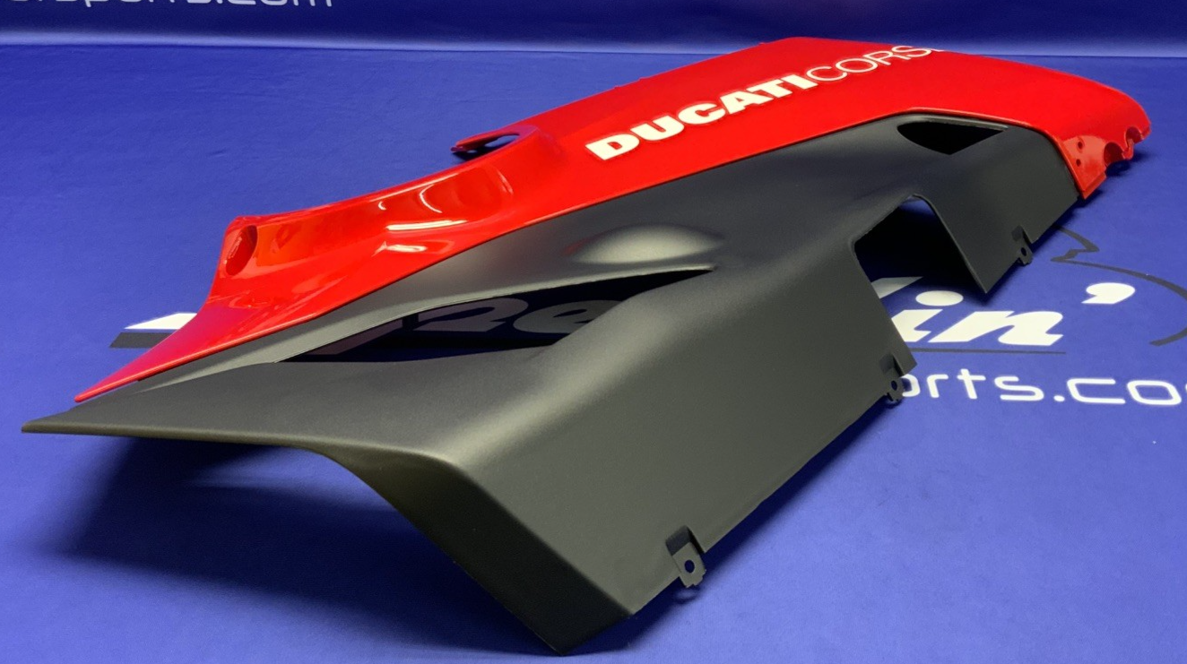Ducati Lower Fairing Kit (Akrapovic Exhaust) Panigale V4 18-21 OEM 97180653AB