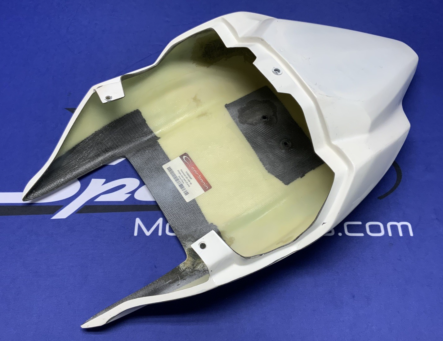 Carbonin Avio Fiber Tail Unit (White) W/ Seat ZX-10R 2016-2020 K18300AF