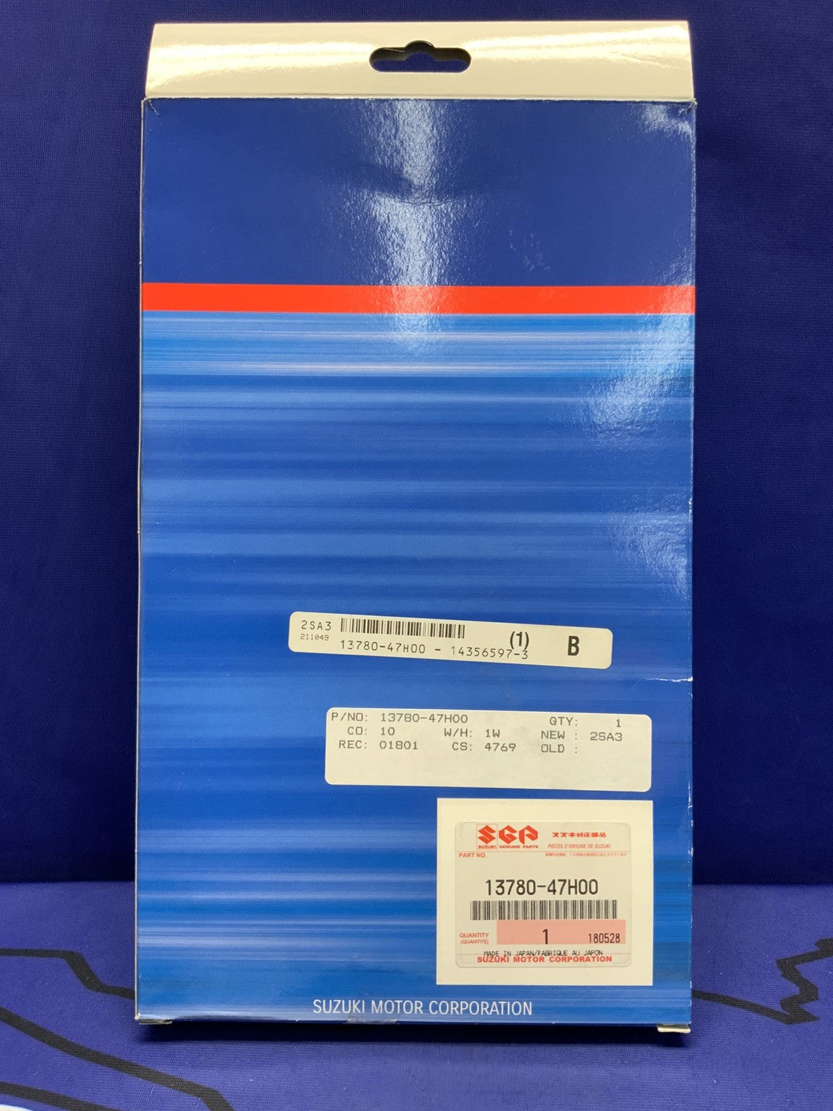 Suzuki Air Filter GSX-R1000 2009-2011 OEM 13780-47H00