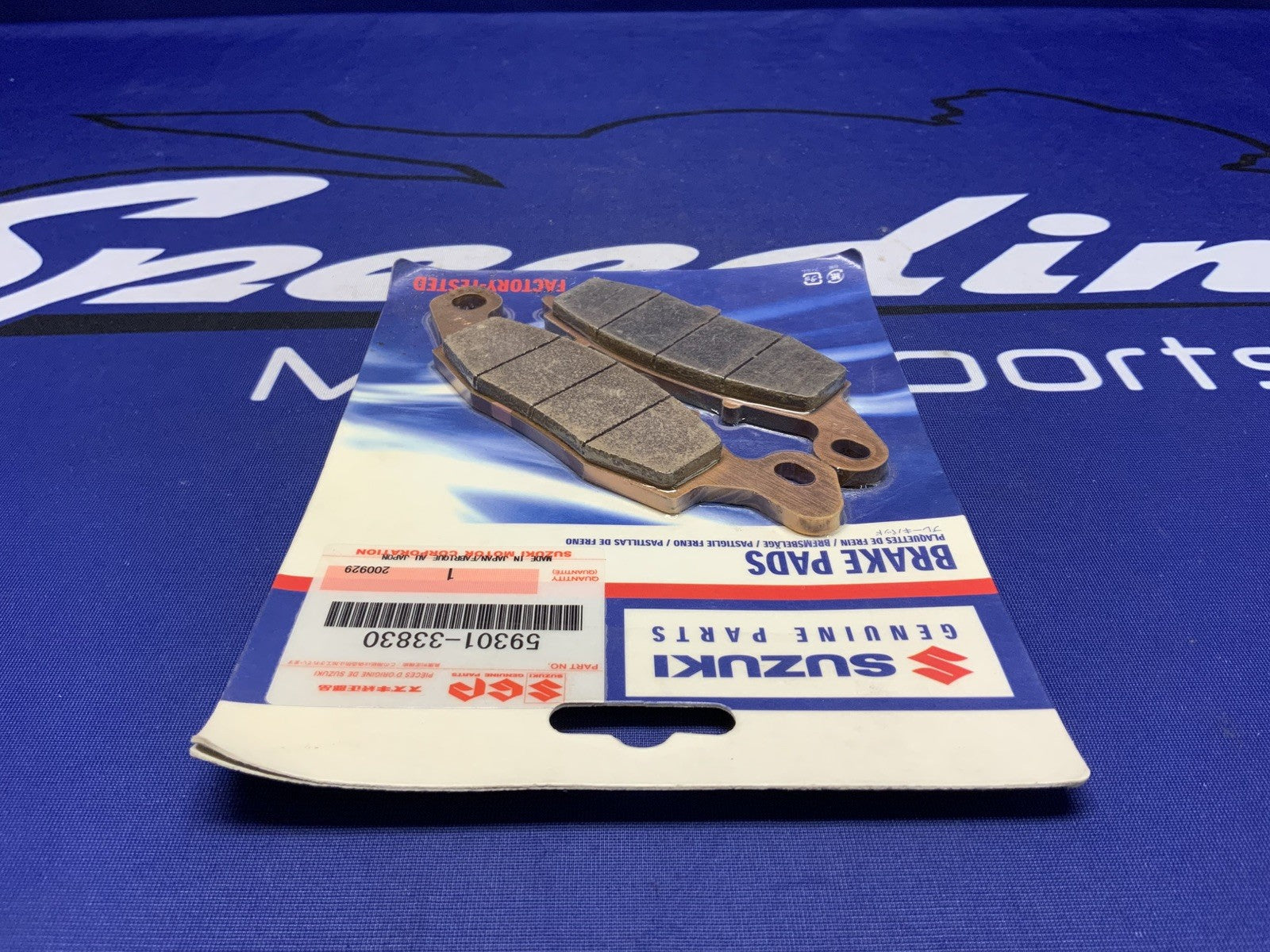 Suzuki Front Left Brake Pads Katana GSX600F/750F 1998-2006 OEM 59301-33830