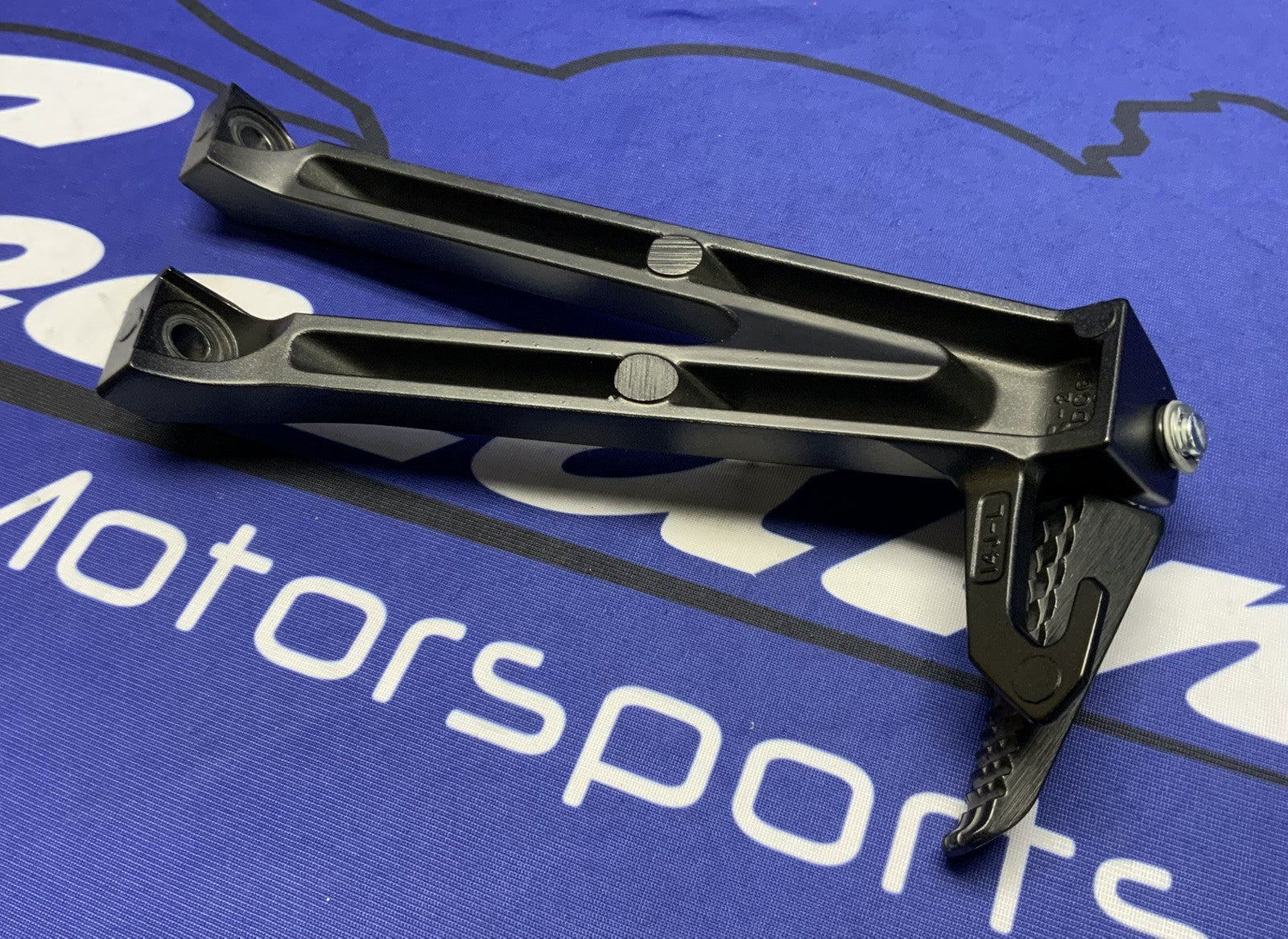 Suzuki Left Passenger Footrest Black GSXR 600/750 2011-2026 OEM 43700-14J30-2