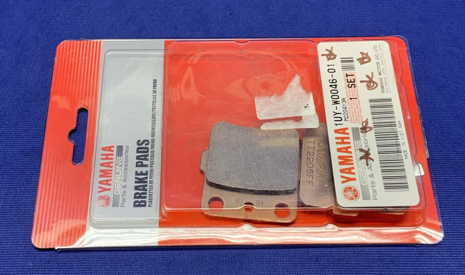 Yamaha Rear Brake Pads Banshee 1988-2006 OEM 1UY-WOO46-01-00