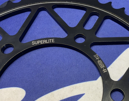 Superlite RSX Series Black Steel Rear Sprocket (44T) SV650 1999-2019 14405RX-44