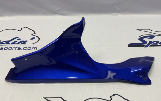 Yamaha Right Upper Fairing Blue YZF-R7 2022-2024 OEM BEB-2837M-00-P0