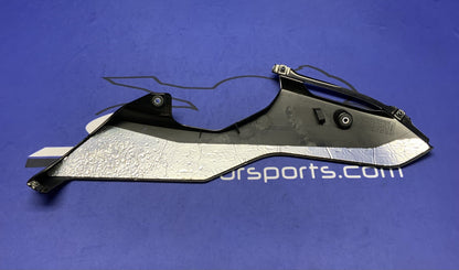 Yamaha Left Lower Fairing (Raven Black) YZF-R6 2017-2026 OEM BN6-28385-00-P1-1