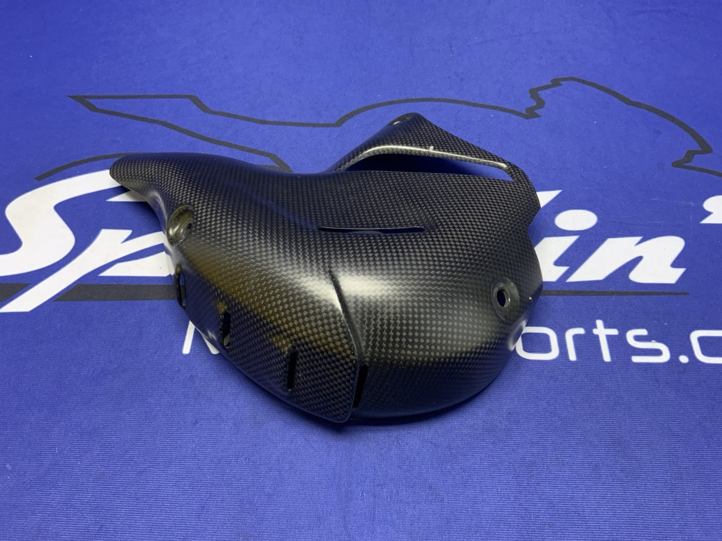 Duacti Exhaust Cover Carbon Fiber Panigale V4 2020-2024 OEM 96911851AA