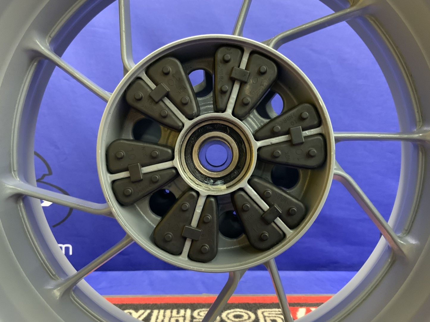 Suzuki Rear Wheel (Matte Gray) GSX-8R 2024-2026 OEM 64111-25L00-QZP-1