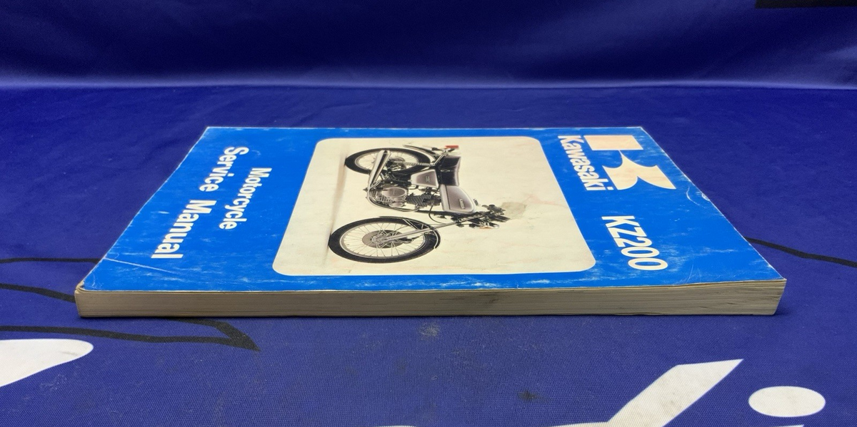Kawasaki KZ200 Service Manual 1977-1981 OEM 99931-541-03