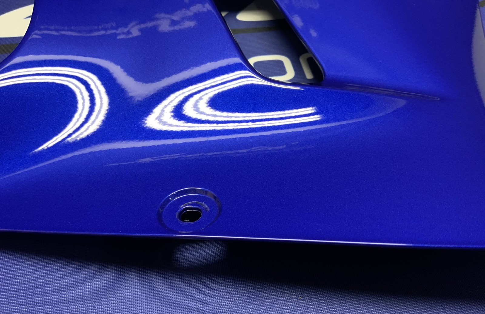 Yamaha Left Lower Fairing (Blue) YZF-R7 2022-2025 OEM BEB-2172G-00-P4