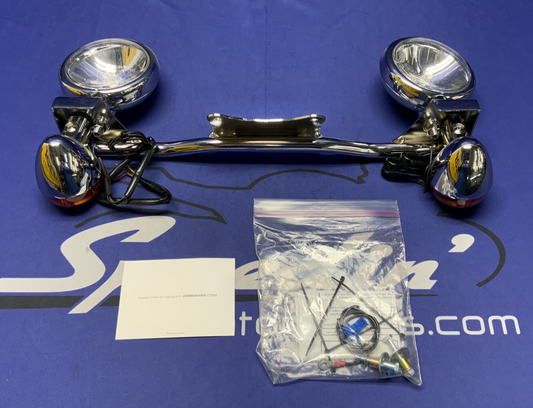 Cobra Light Bar With Spotlight Vulcan Classic 800/1500 1996-2004 04-0431A