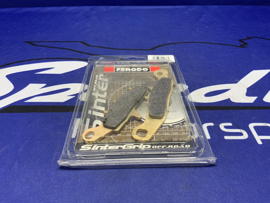 Ferodo Off-Road Sinter Grip Brake Pads Kawasaki KX100 1997-2021 FDB2080SG