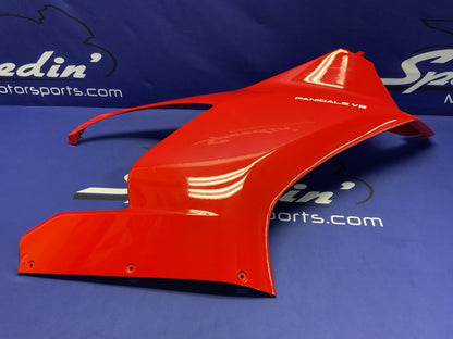 Ducati Right Upper Fairing (Ducati Red) Panigale V2 2020-2025 OEM 4801A861AB