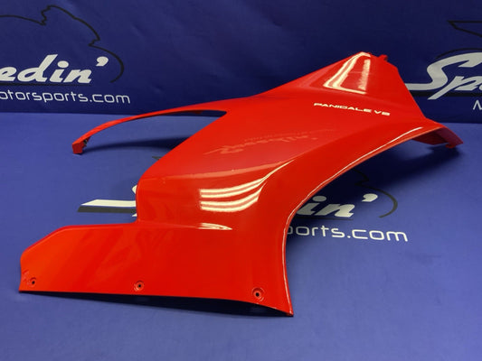 Ducati Right Upper Fairing (Ducati Red) Panigale V2 2020-2025 OEM 4801A861AB