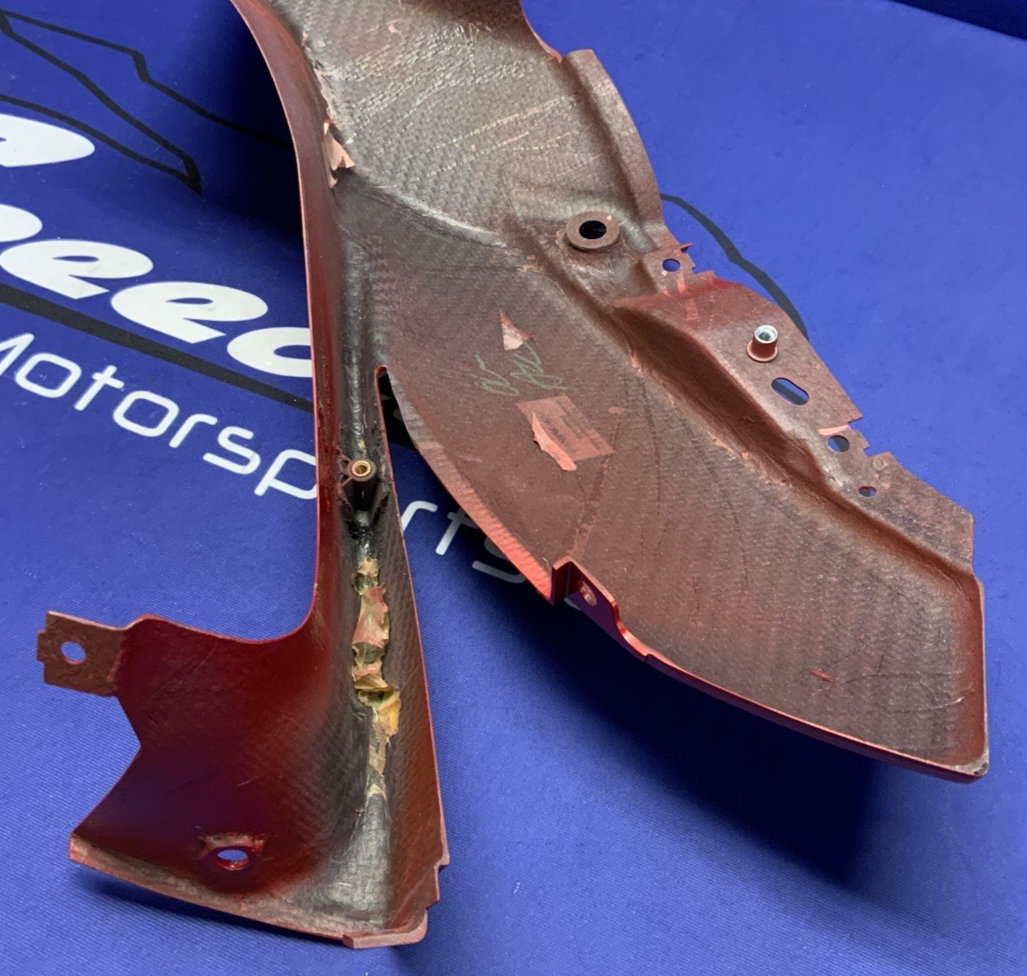 Energica Left Rear Tail Fairing (Red) EGO 2020-2026