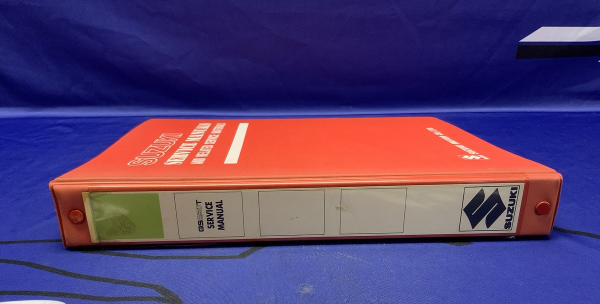 Suzuki GS250T Service Manual 1980-1985 OEM 99000-85551-0E3