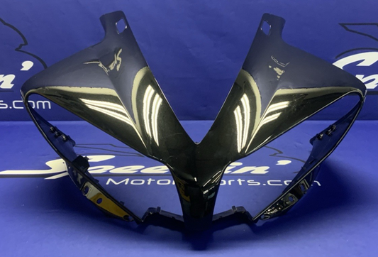 Yamaha Front Upper Fairing (Raven Black) R1 2012-2014 OEM 1KB-2835G-00-P3