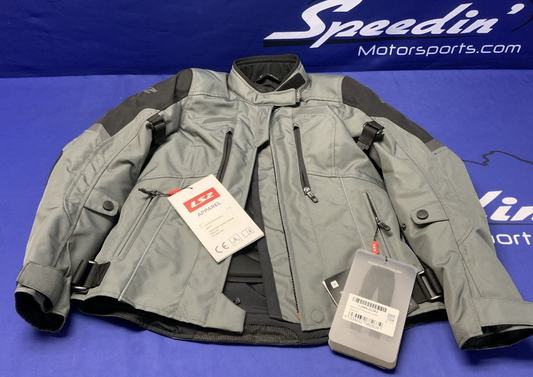 LS2 Serra Evo Women's Jacket Grey/Black Size Small LJ066-333R2