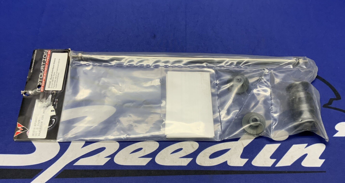 Motovation Rear Axle Sliders Monster 696 2008-2014 RFSD07