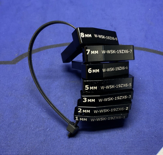 Graves Motorsports Shim Kit ZX-6R 2019-2020, ZX-10R/RR 2016-2020 W-WSK-19ZX6-01