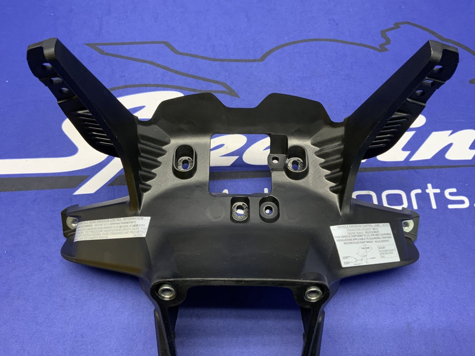 Ducati Headlight Bracket (Black) Panigale V2 2020-2025 OEM 8291I393AA