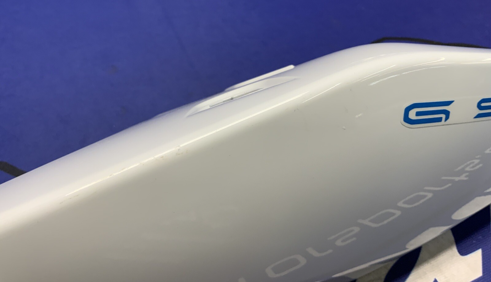 Suzuki Left Rear Frame Cover (White) GSX-8S/R 2023-2025 OEM 47210-25L00-QT7