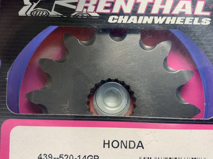 Renthal Front Sprocket Honda CRF250R/X 2004-2017 439-520-14GP