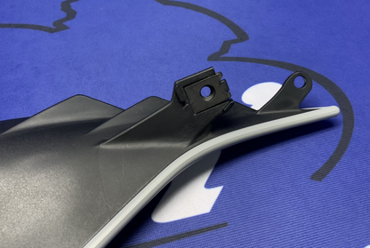 Yamaha Right Tail Fairing (Gray & Blue) YZF-R6 2017-2024 OEM BN6-W2172-50-P5