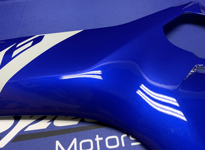 Yamaha Left Lower Fairing (Blue) YZF-R6 2017-2024 OEM BN6-W283U-90-P0