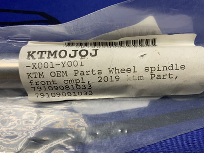KTM Front Wheel Spindle Axle 125SX 2015-2026 OEM 79109081033