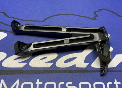 Suzuki Left Passenger Footrest Black GSXR 600/750 2011-2026 OEM 43700-14J30