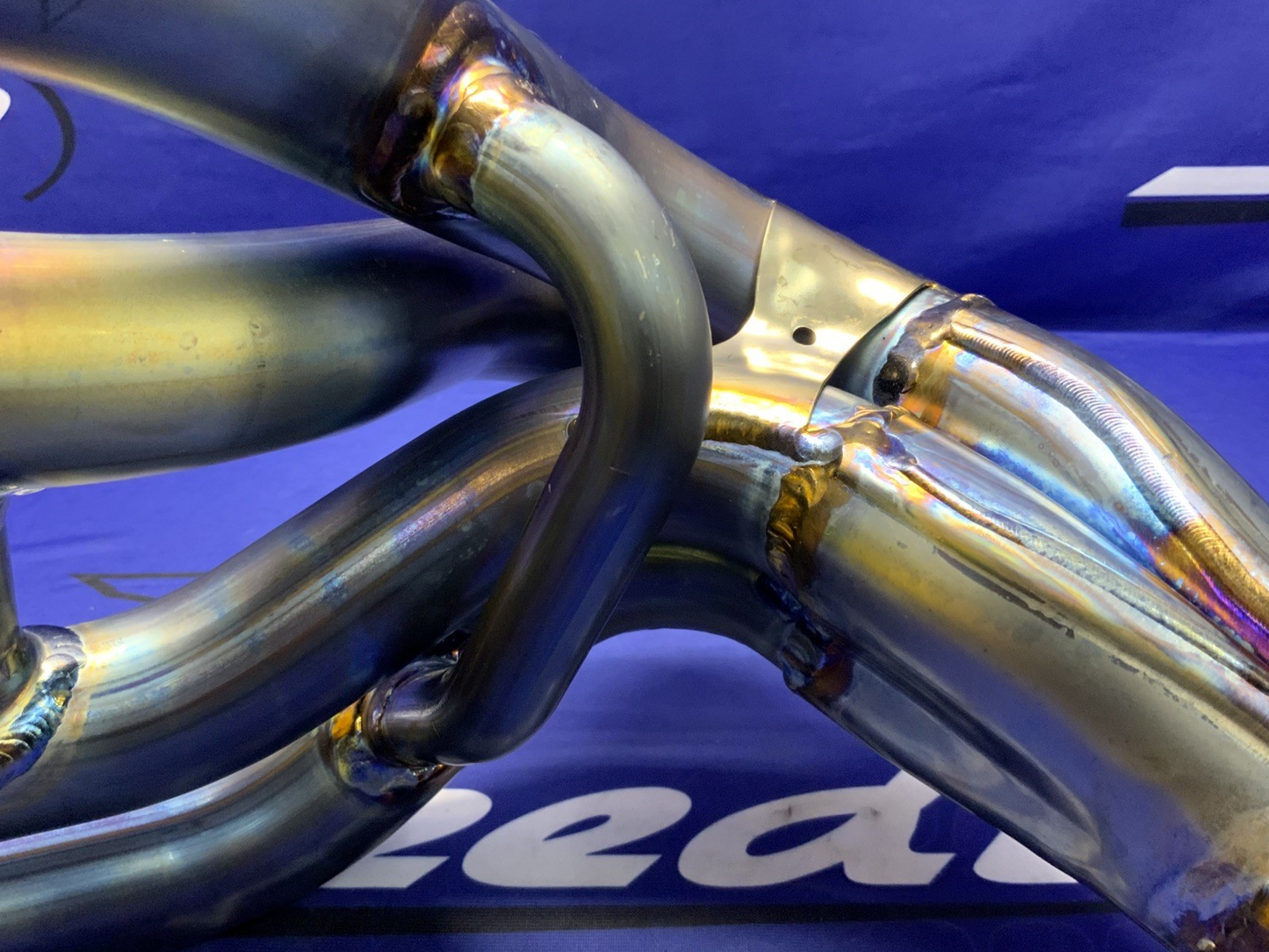 Kawasaki Exhaust Manifold (Titanium) ZX-10R/RR 2021-2025 OEM 39178-0390