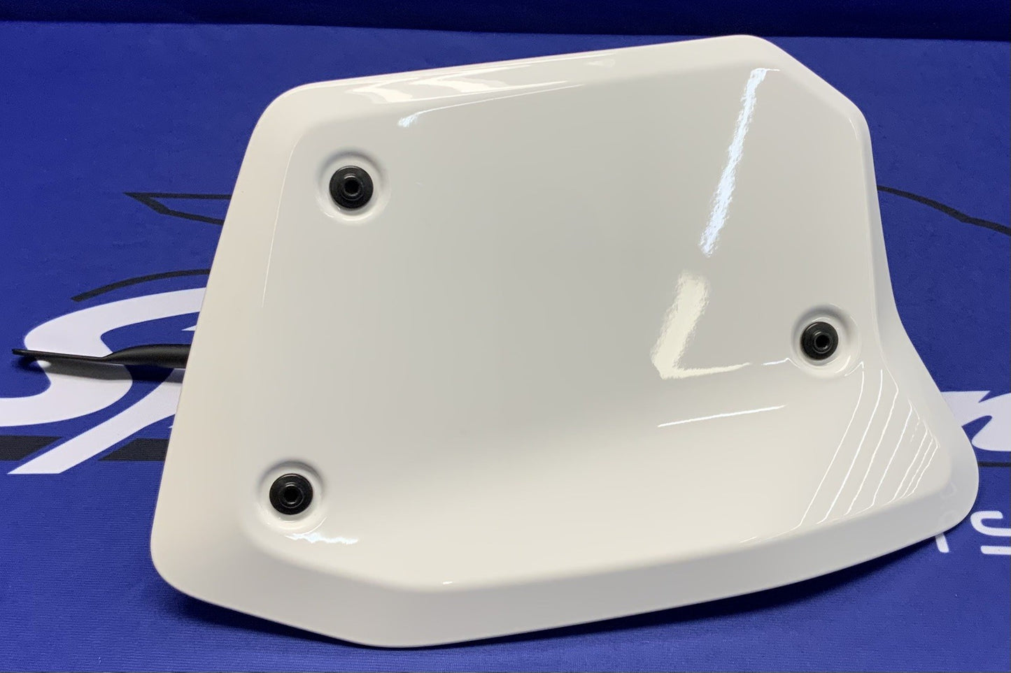 Ducati Number Plate Set (White) Scrambler 2015-2018 OEM 97180381B