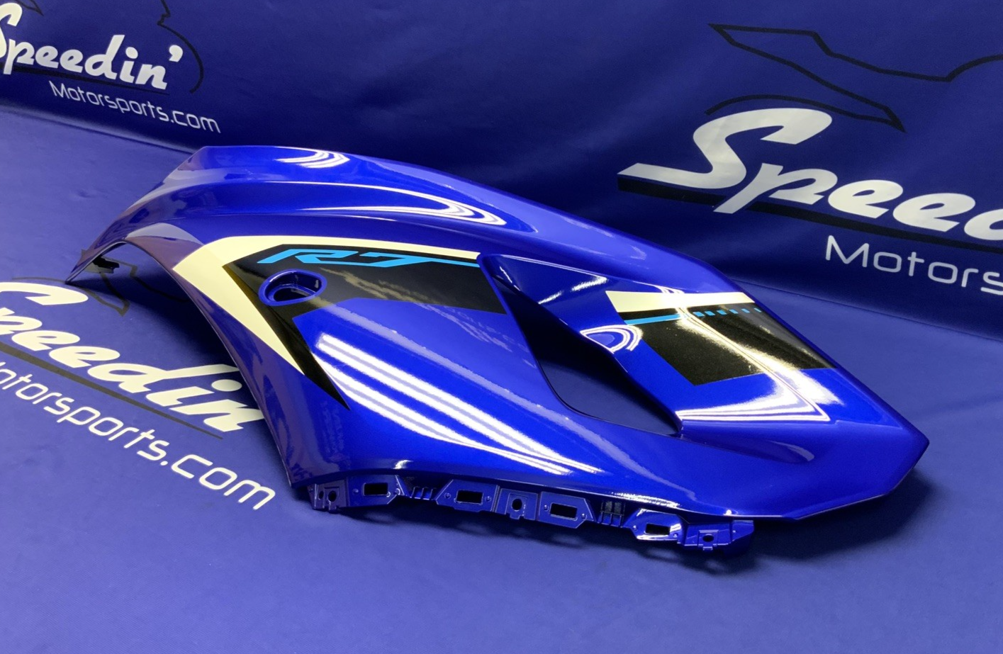 Yamaha Left Fairing (Blue) YZF-R7 2022-2025 OEM BEB-W283U-70-P4