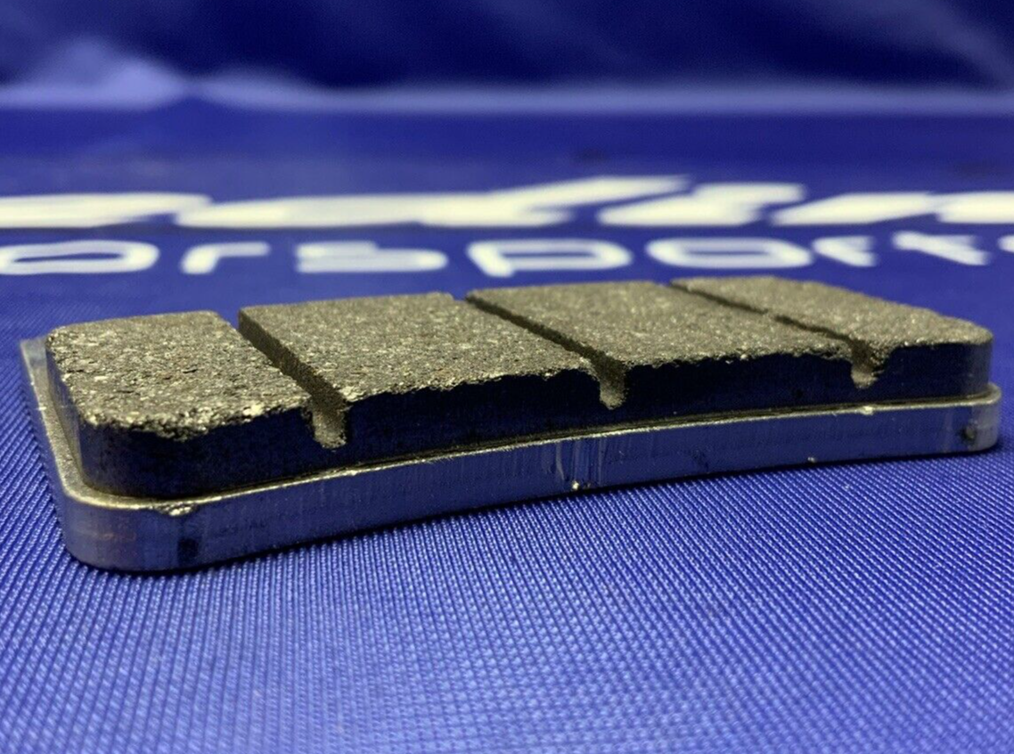 SBS Front 2PC Dual Carbon Racing Brake Pads 809DC