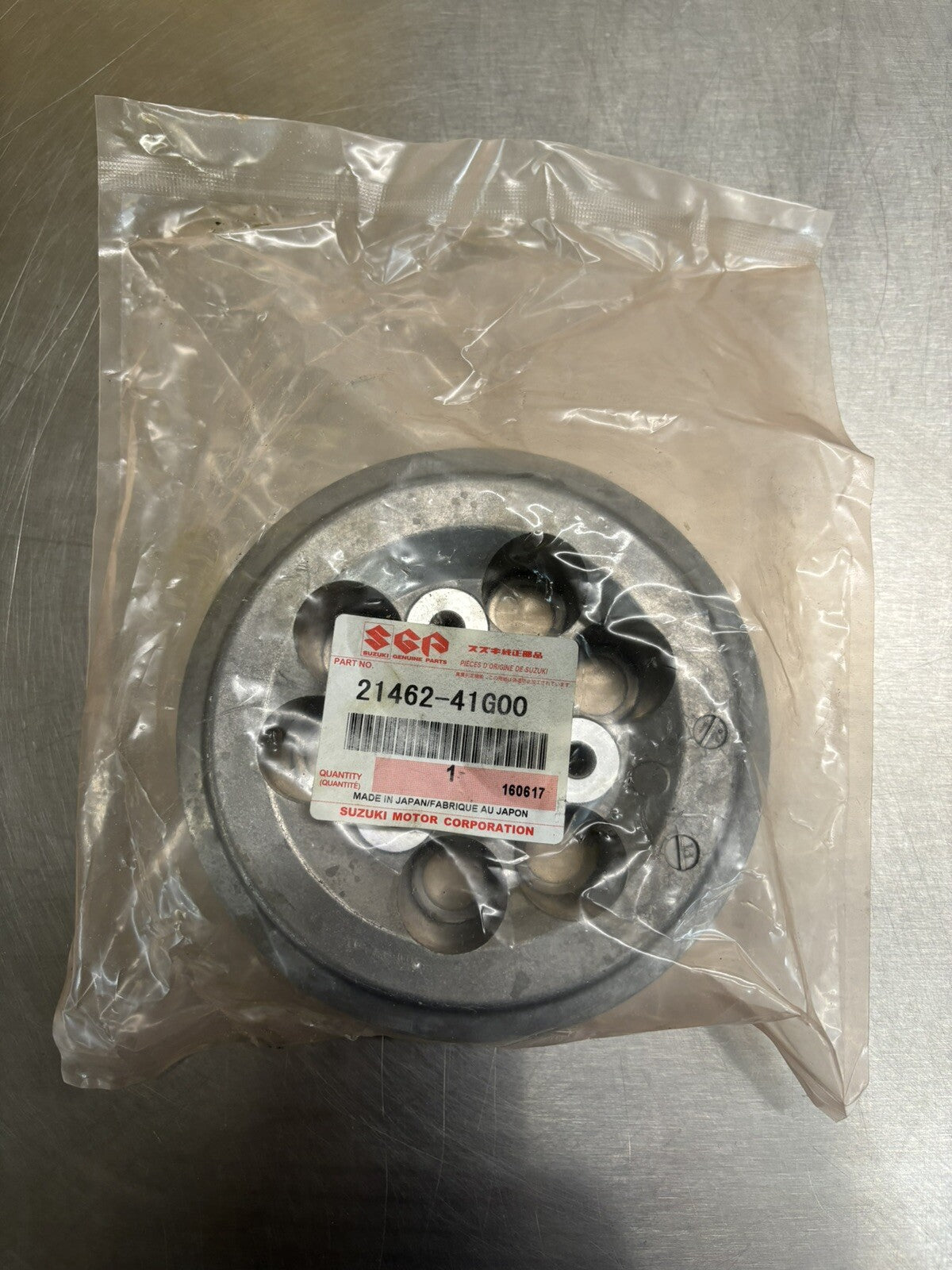 Suzuki GSXR 600, 750 06-23, GSXR 1000 05-08 Clutch Pressure Plate OE 21462-41G00