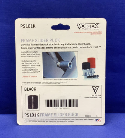 Vortex Frame Slider Puck (Black) PS101K