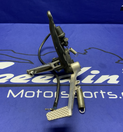 Yamaha Right Front Rear Set W/ Brake Pedal YZF-R1 2009-2013 OEM 14B-27420-00-00