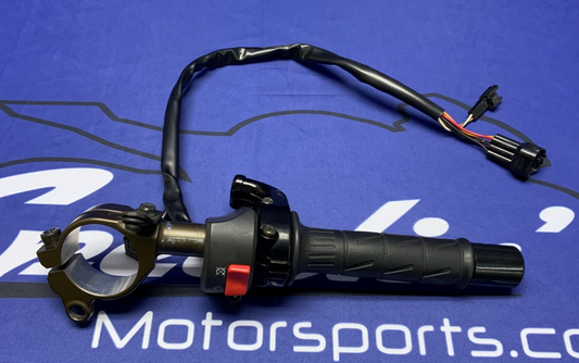 Kawasaki Right Handlebar W/ Switch Assembly ZX-6RR 2003-2006 OEM 46003-1591