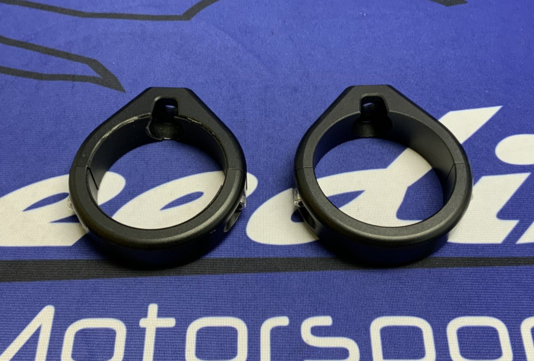 Speed Moto Front Mount Aux Lighting Brackets 56/57 MM Set