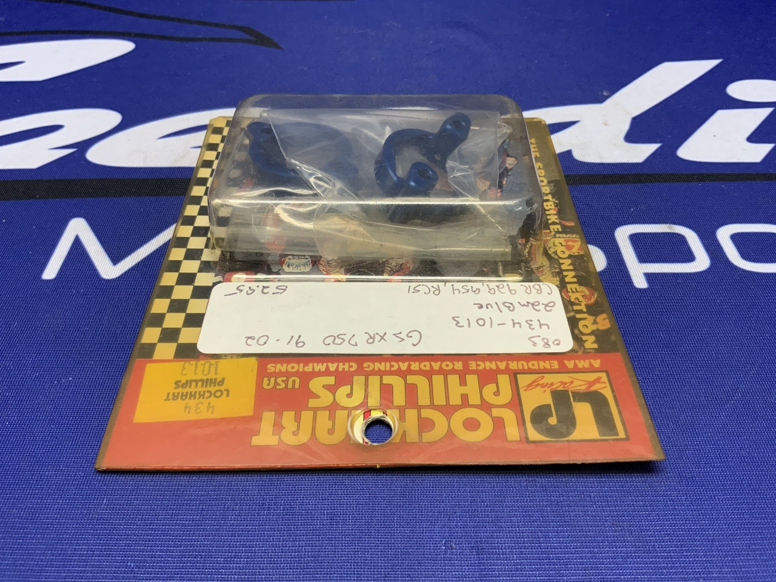 Lockhart Phillips Fork Pre-Load Adjuster Adapter 22mm Blue 434-1013