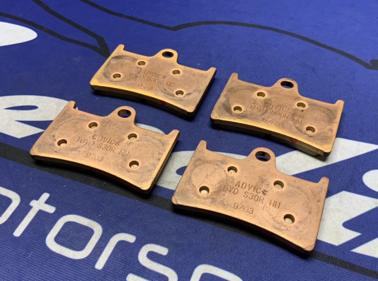 Yamaha Front Brake Pad Set YZF-R6 2006-2020, MT-10 18-25 OEM 2C0-25805-00-00-1