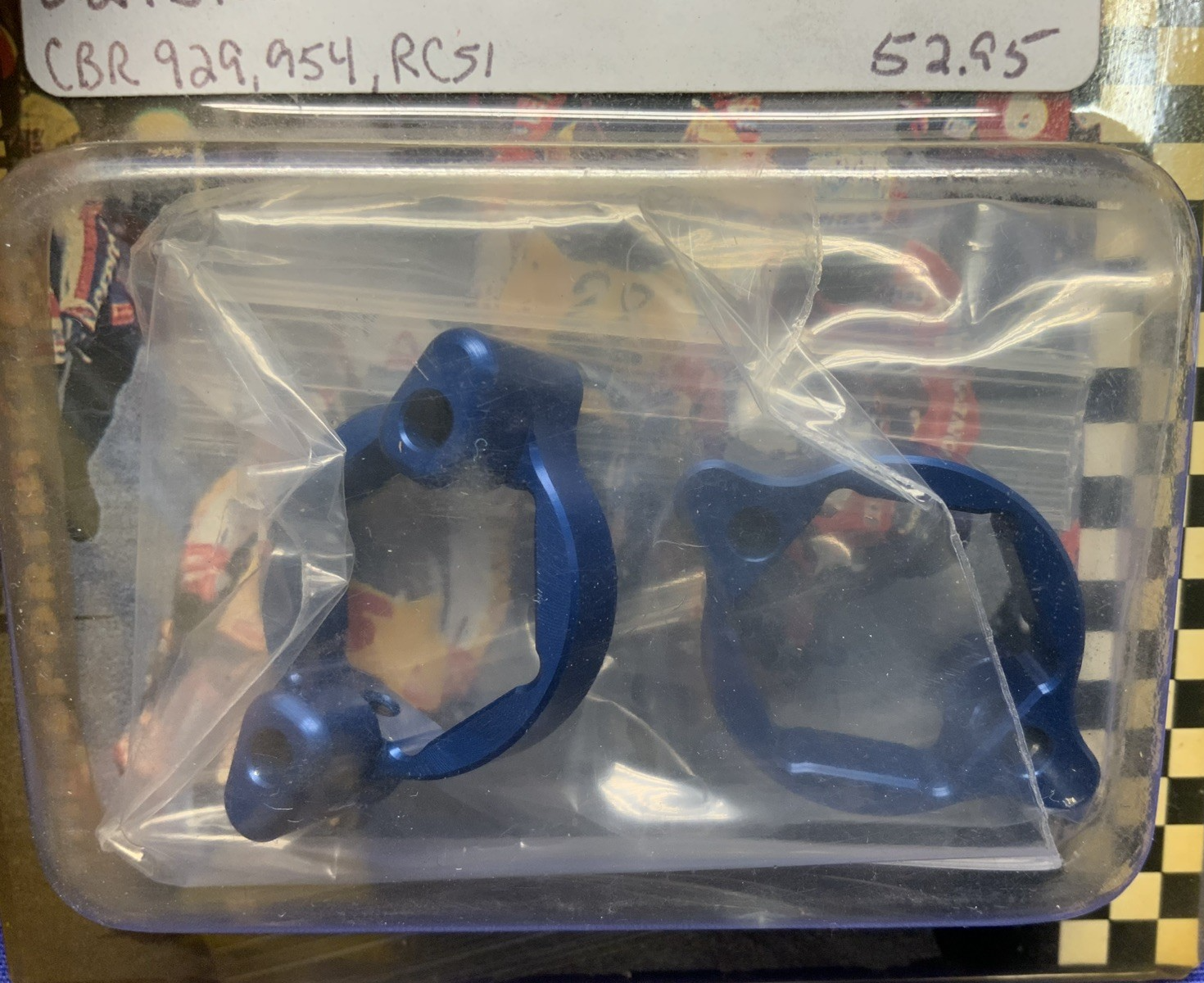 Lockhart Phillips Fork Pre-Load Adjuster Adapter 22mm Blue 434-1013