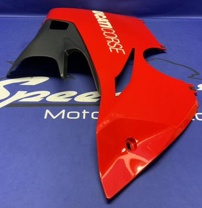 Ducati Left Lower Fairing (Red) Panigale V4 2020 OEM 48019275BT